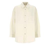 Autry - Unisex Cotone Crema Overshirt Giacca - -Shirts -Uomo -Bianco -M