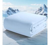 Autsel Coperta Estiva con Fibra di Raffreddamento, Coperta Refrigerante Letto è Morbida e Fresca Traspirante su Entrambi i Lati Aiuta a Dormire, 200x220cm