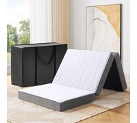 Autsel Materasso Pieghevole 140 x 200 x 15cm Soffice e Confortevole per Campeggio, Pavimento e Viaggi