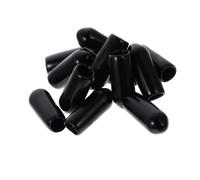 AUTSUPPL 100 pezzi Tappi Copertura in Gomma per Estremità Fasce Accessori DIY Antiscivolo e Protettivi per Fasce Sottile Materiale Gomma Resistente e Leggero