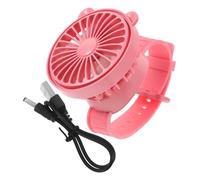 AUTSUPPL 1pezzi Ventilatore Portatile Mini Usb Ricaricabile Con Cinturino Per Ragazzo Ragazza Ventilatore Silenzioso Per Attività Indoor e Outdoor Facile Da Trasportare Design Ergonomico e