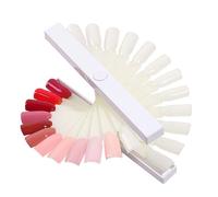 AUTSUPPL 1set Schede Per Unghie Falsi Display Per Nail Art e Colori Rotante Colori Per Manicure Art