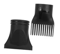 AUTSUPPL 2 pezzi Ugello Asciugacapelli Resistente al Calore con Concentratore Stretto per Styling Rapido e Distribuzione Calore Uniforme per Uso Professionale e Domestico