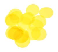 AUTSUPPL 20 Pezzi Pellicole Colorate per Faretti LED 44mm in PET, Adesivi Resistenti per Illuminazione Decorativa e Occasioni Speciali