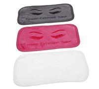 AUTSUPPL 3 pezzi Fasce con Cuscinetti Frontali per Extension Ciglia Fascia Ergonomica Leggera e Portatile per e Personale Supporto Ottimale per Applicazione e Divisione Ciglia