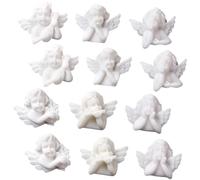 AUTSUPPL 30 Pezzi Angeli Resina Decorazioni per Accessori Capelli e Artigianato DIY Miniature Leggere e Resistenti per Custodie Cellulari Scrapbook e Gioielli