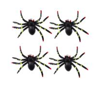 AUTSUPPL 4 Pezzi Clip Capelli a Forma di Ragnetto in Plastica Resistente per Halloween Accessori Cosplay Festa Decorazioni Capelli Leggere e Riutilizzabili Stile Casual Random
