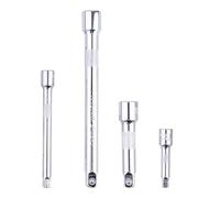 AUTSUPPL 4 pezzi Prolunghe Chiave Cricchetto Acciaio Vanadio Barre Estensione Rigide e Snodate per Bussole Strumento Manuale per Accesso Spazi Ristretti