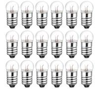AUTSUPPL 50 pezzi Lampadine Piccole per Esperimenti Elettrici Lampadine Miniatura per Laboratori Scuola e Uso Didattico