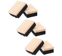 AUTSUPPL 6 Pezzi Mini Gomma per Lavagna in Legno e Feltro, Leggera e Multifunzionale per Casa e Aula, per Cancellare Gessi su Lavagne