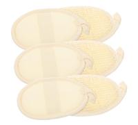 AUTSUPPL 6 pezzi Spugne Loofah Naturali Esfolianti per e con Elastico Morbide e Assorbenti per Detergere Rimuovere e Peeling Drenante Adatte per Bagno e Pulizia Quotidiana