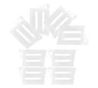 AUTSUPPL 8pezzi Divisori Frigorifero Regolabili Per Porta Laterale Organizer Salvaspazio Multiuso Per Bottiglie e Contenitori Pannelli Resistenti Per Classificazione e Separazione Alimenti