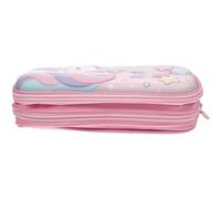 AUTSUPPL Astuccio Unicorno Multiuso Capacità Per Cancelleria e Trucco Design Con Chiusura Cerniera Organizer Pratico Per Studenti e Ragazzo Ragazza Per Scuola e Viaggi