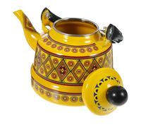 AUTSUPPL Bollitore Smaltato Vintage Resistente al Calore per Uso Quotidiano su Gas e Induzione Rapido Riscaldamento Kettle da Tè Decorativo e