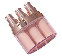 AUTSUPPL Bottiglie Vuote Push Down per Cosmetici e Skincare Dispenser Preciso per Lozioni e Struccanti per Viaggi e Uso Quotidiano