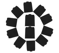 AUTSUPPL Buste Porta CD e Documenti in Cartone Nero, 12 Pezzi | Protegge da Danni, Design Minimale ed Elegante, per Archiviazione Ufficio e Occasioni Varie