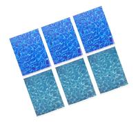 AUTSUPPL Carta Effetto Increspatura per Diorama 6 Pezzi in Plastico, Materiale Essenziale per Modellismo Paesaggistico di Architetti Modellisti