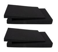 AUTSUPPL Cuscinetti Antivibrazione per Casse Acustiche in Pu 2 Pezzi Assorbimento Shock e Isolamento Acustico per Subwoofer e Apparecchi Audio