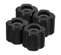 AUTSUPPL Cuscinetto Ricambio decespugliati, boccola assale Anteriore 4 Pezzi PE Nero, per tagliabordi 26 mm e 28 mm, 22,5 mm, per decespugliatori a Benzina e Tosaerba