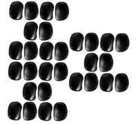 AUTSUPPL Kit Per Parrucchiere 30 Pz Paraorecchie Coloranti Per Salone Di Protezione Per Le Orecchie Paraorecchie Di Protezione Dell'orecchio Dei Cuffie Antirumore Pelle Di Plastica Black