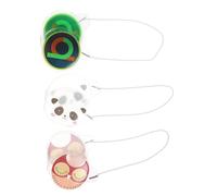 AUTSUPPL Maschera Riutilizzabile in Ragazzi 3 Fredda Occhi e PVC per Pezzi Design Adorabile Confortevole Protezione Dalla Luce per Viaggi