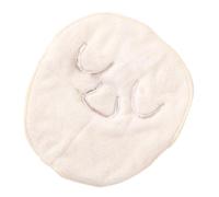 AUTSUPPL Maschera Viso in Asciugamano Corallo da Donna, Tessuto Spesso, per Impacchi Caldo e Freddo, Fascia Elastica Antiscivolo, per Cura Quotidiana della Pelle e Trattamenti Estetici