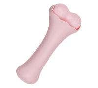 AUTSUPPL Massaggiatore per volto Ghiaccio Ice Roller Doppio Rosa Ergonomico per Ridurre Gonfiore e Rughe Strumento Portatile per Massaggio e Rilassamento Faciale