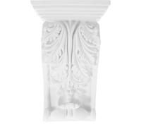 AUTSUPPL Modanatura per Soffitto in PU Bianco Stile Europeo Classico, Capitello Scolpito Leggero per Decorazioni da Parete in Casa e Ufficio