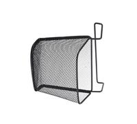 AUTSUPPL Organizer da Appendere in Ferro Nero Scaffale Portaoggetti per Ufficio e Dormitorio Cestino Porta Penne e Documenti per Scrivania Salvaspazio per Camera da Letto e Cucina