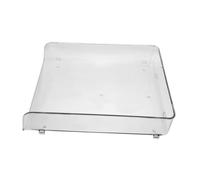 AUTSUPPL Organizer Frigorifero Impilabile Trasparente Divisore per Alimenti Multiuso Scaffale in Liscio Facile da Pulire Separatore per Carne Verdura e Avanzi Struttura Modulare Compatta