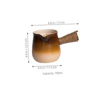AUTSUPPL Pentola per Caffè e Latte Resistente al Calore Secco Versatile per Caffè Turco Tè e Riscaldamento Latte per Cucine e Campeggio