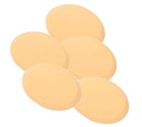 AUTSUPPL Piumini da Cipria per Trucco Viso 5 Pezzi Spugne Cosmetiche Ovali Morbide Multiuso per Cipria Polvere e Fondotinta Uso Quotidiano Ragazze e Donne
