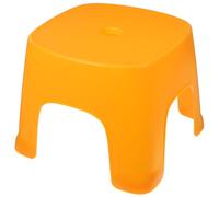 AUTSUPPL PVC Sgabello per Bagno e Facile da Pulire, Stabile Giallo | Poggiapiedi Wc per Casa e Camera da Letto, Posizione Naturale, Piccolo Formato, Uso Quotidiano