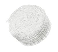 AUTSUPPL Rete in Cotone Bianco per Carne Corda da Cucina Resistente alle Alte Temperature per Involtini di Manzo e Pollo, Distribuzione Uniforme di Spezie e Marinature