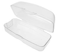 AUTSUPPL Scatola Trasparente per Occhiali da Piscina Design Antinebbia e Resina Resistente, per Festa Estiva e Deposito Occhialini Nuoto
