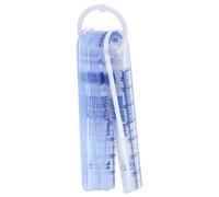 AUTSUPPL Set di di Spessore in Plastica 25 Lame 0,05-3 mm, Misuratore a Cuneo per Controllo di Planarità e Spazi su Porte Tagliafuoco per Meccanici
