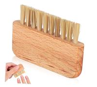 AUTSUPPL Spazzola per Unghie in Legno con Setole Resistenti Manico Ergonomico Pulizia per Unghie e Piedi Compatta e Riutilizzabile per Pedicure e Manicure Professionale