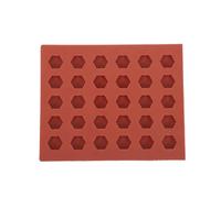 AUTSUPPL Stampo Resistente e Termoresistente per Mattoni Mini Esagonali in Silicone per Argilla e Cemento in Miniature e Architetture in Miniatura