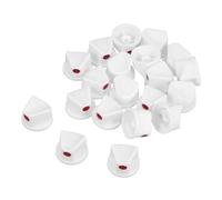 AUTSUPPL Ugelli per Vernice Spray per Bombolette Set da 20 Pezzi, Accessori Spray Antiperdita Bianchi per Verniciatura Professionale e Fai da Te, per Graffiti e Pittura Artistica