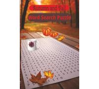 Autumn and Fall Word Search Puzzle: Cozy Seasonal Entertainment