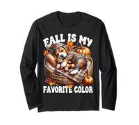 Autumn Beagle Dog for Puppy Lover Fall Is My Favorite Color Maglia a Manica