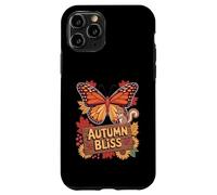 Autumn Bliss Farfalla Foglie Scoiattolo Custodia per iPhone 11 Pro