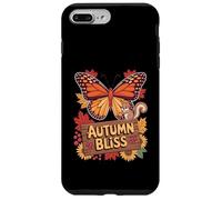 Autumn Bliss Farfalla Foglie Scoiattolo Custodia per iPhone 7 Plus/8 Plus