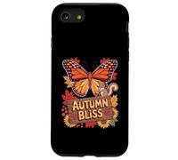Autumn Bliss Farfalla Foglie Scoiattolo Custodia per iPhone SE (2020) / 7/8
