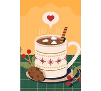 Autumn Brew 6x9 Ruled Notebook - 100 Pages, Softcover Journal for Notes & Festive Reflections: Perfect for Cozy Mornings,Christmas & Autumn ... Gift and Celebrate the Season of Gratitude