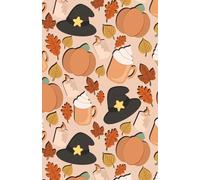 Autumn Brew No. 8: Cozy Witch Journal | Fall Aesthetic Notebook | Hex & Hue Pixel Apothecary | 200 Lined Pages | 8.5x5.5” Cream Paper