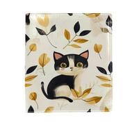 Autumn Cats - Copertina per libro sostituibile, in pelle PU, riutilizzabile, adatta per notebook da 24,9 x 28 cm
