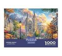Autumn CityscapePremium Jigsaw Puzzles for Adults A 1000-Piece (Advanced) Challenging Educational Brain Game - An Engaging And Thoughtful Gift Idea for Adults And Older Kids Age 12 Years Up to Enjoy