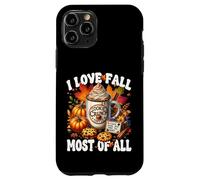 Autumn Coffee Mug Graphic For Women I Love Fall Most Of All Custodia per iPhone 11 Pro