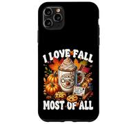 Autumn Coffee Mug Graphic For Women I Love Fall Most Of All Custodia per iPhone 11 Pro Max